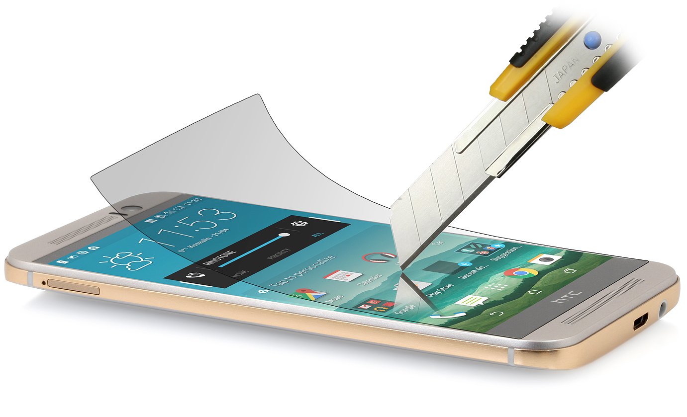 StilGut 2 x Tempered Glass Screen Protector for HTC One M9
