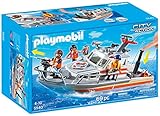 PLAYMOBIL Rescue Boat with Water Hose
