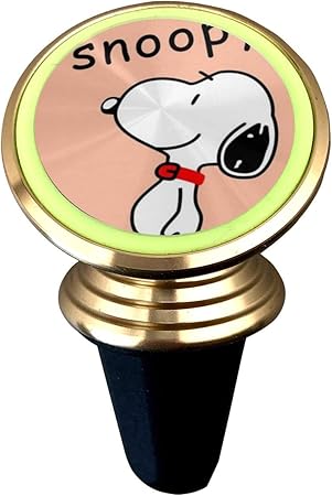 Amazon Peanuts スヌーピー 車載ホルダー マグネット式 スマホ 超強磁石 高級合金 エアコン吹き出し口用 吹き出し口取り付け スマホスタンド スマホホルダー 車 携帯ホルダー 360度回転 円滑処理 角度調整可能 全機種対応 格好良く片手操作 着脱簡単 携帯電話ホルダー