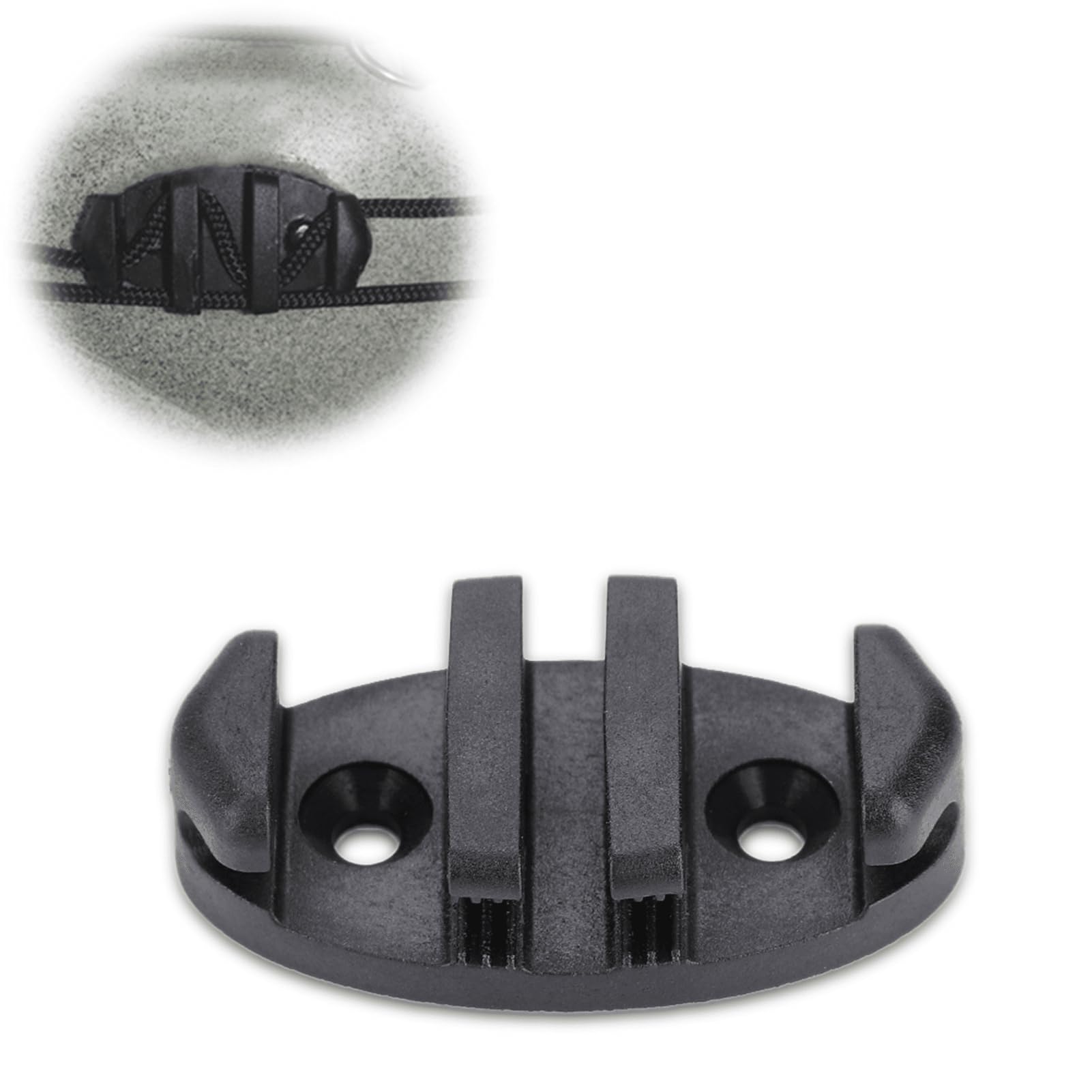 Vvikizy Kayak Cleat, Cleat for Kayak Canoe Deck Boating Fishing Boat Accessory