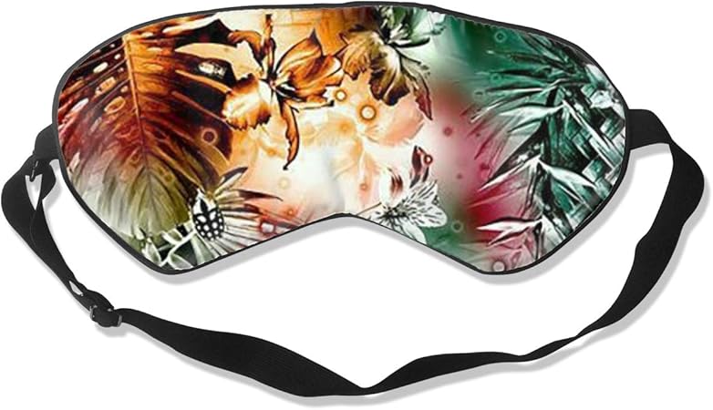 Amazon アイマスク 美しい花 安眠 遮光 圧迫感なし 通気性良い 睡眠 昼寝 眼精疲労 疲労回復 安眠マスク 快眠グッズ Wghhyyu3 アイピロー アイマスク