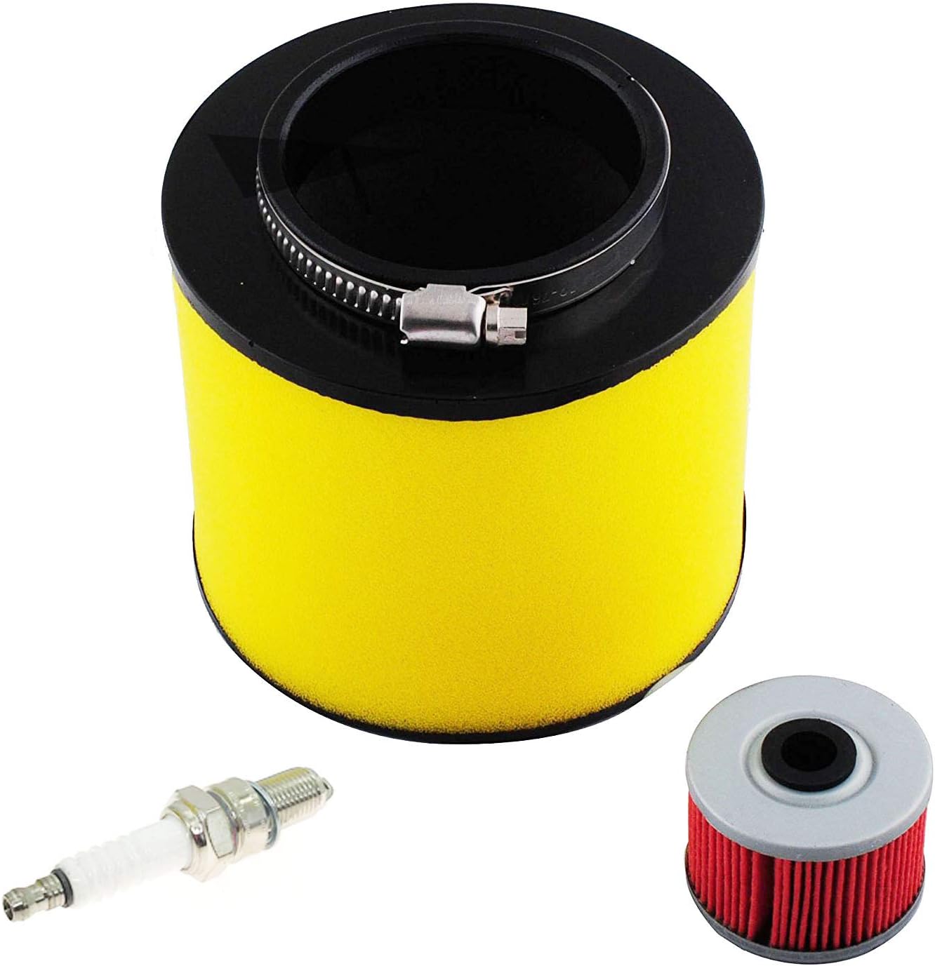 TRX350Air Filter & Oil Filter & Spark Plug for 1995-2004 Honda Foreman 400 450 TRX400 TRX450 2000-2006 Honda Rancher 350 TRX350 Replace OE # 17254-HN5-670: Automotive