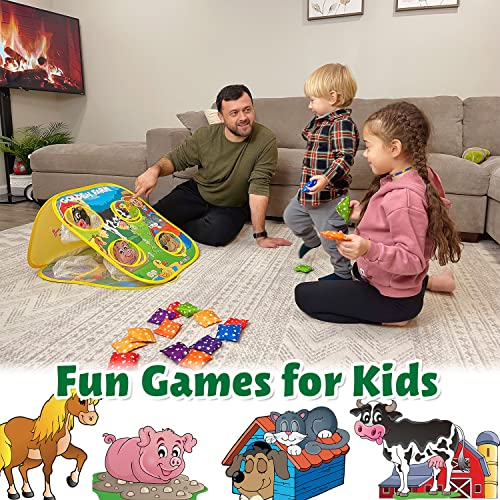 RaboSky 2 3 4 5 Year Old Boy Girl Birthday Gift, Farm Animals Toys for