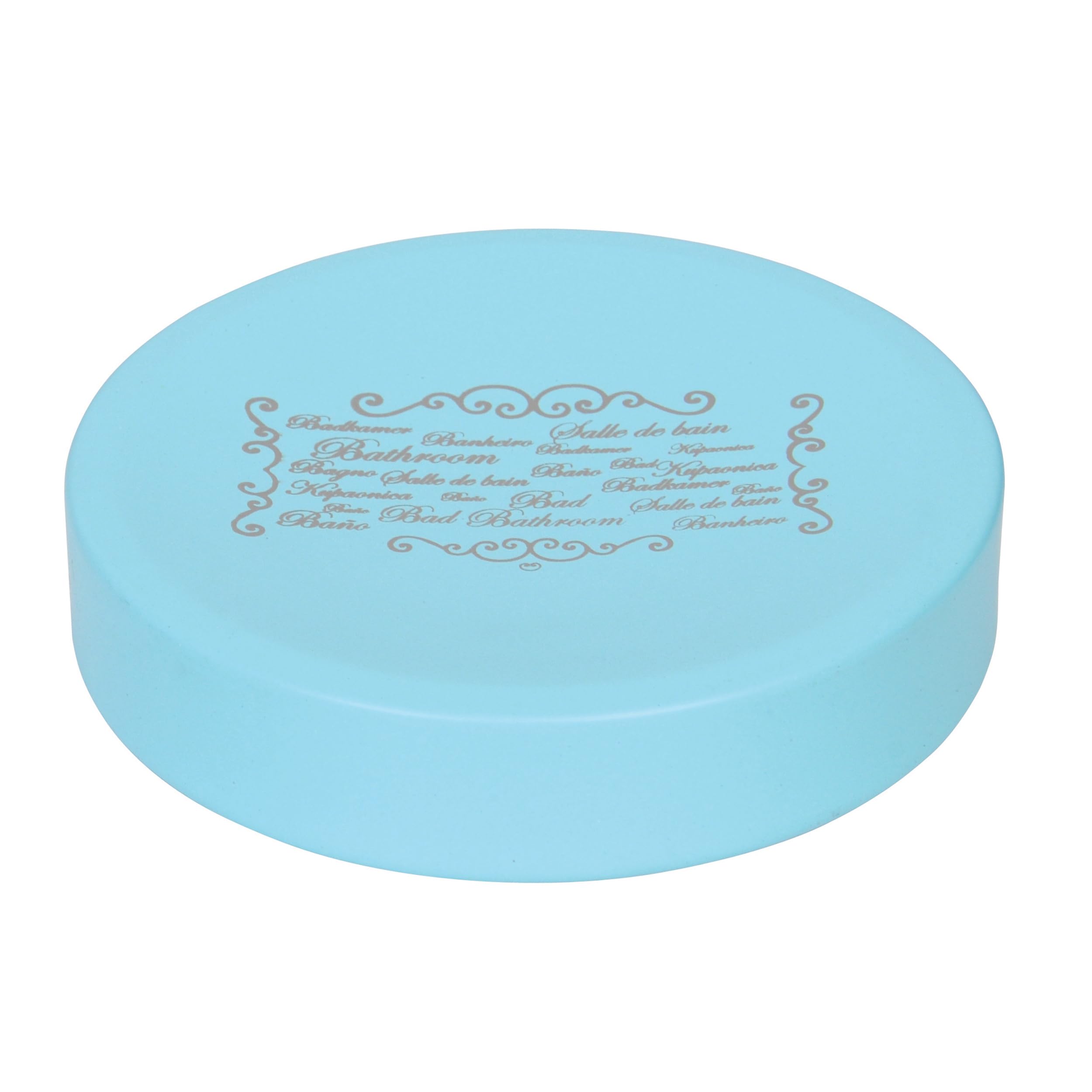 MSV 'Paris Metal 142001 Soap Dish, Blue, 30 x 20 x 15 cm
