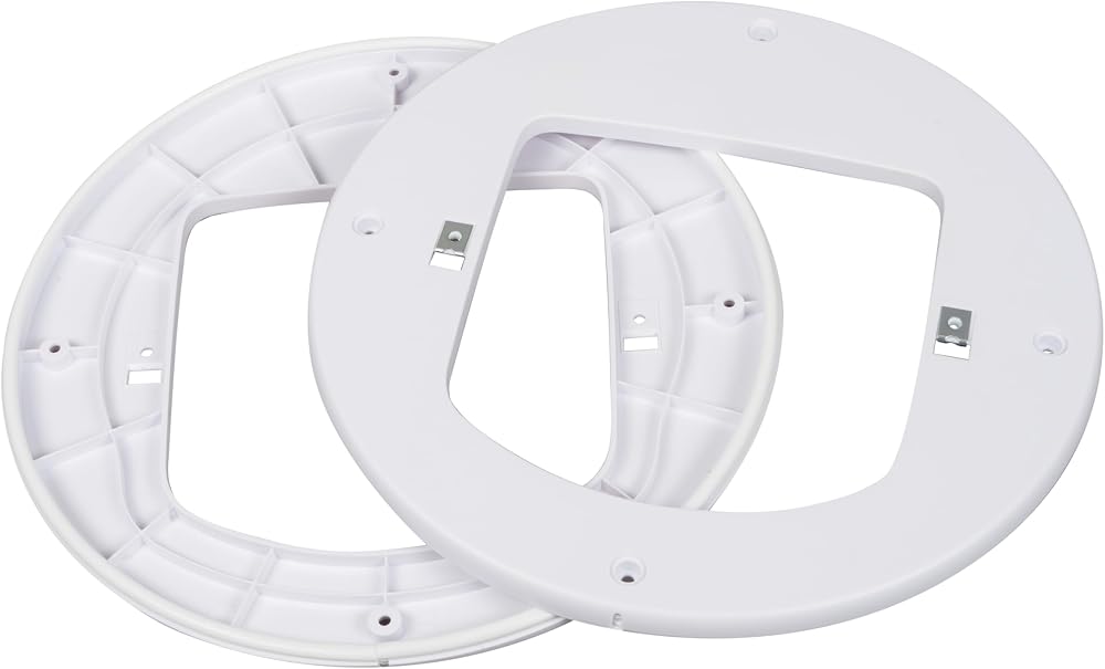 PetSafe Installation Adaptor for Microchip Cat Flap White