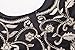 MANER Women Chiffon Beaded Sequin 3/4 Sleeve Long Gowns Prom Evening Bridesmaid Dress
