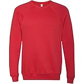 Bella Canvas Unisex Adult Fleece Raglan Sweatshirt (M) (Burnt Red)
