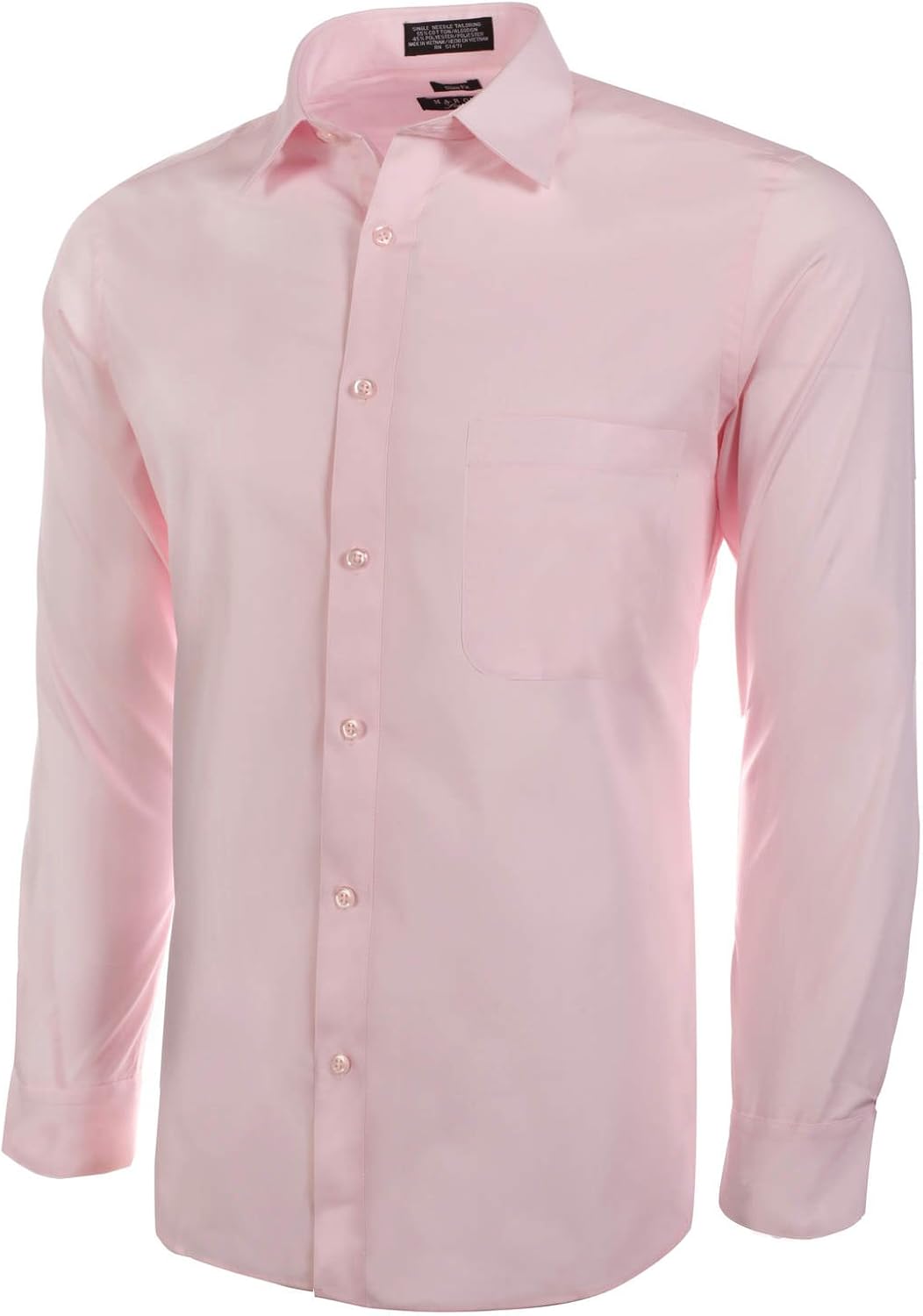 large slim fit dress shirt