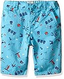 The Children's Place Little Boys and Toddler Printed Short, Gulfstream, 5T