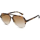 SOJOS Classic Polarized Aviator Sunglasses for Women Men, Retro Trendy Aviators Shades SJ2201