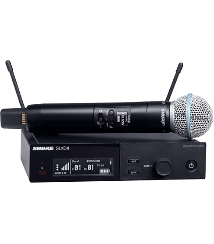 Amazon.com: Shure AD2/SM58-G57 Axient Digital Wireless Handheld