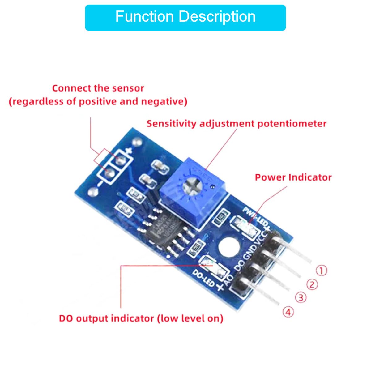 Mua DKARDU ZD10-100 Thin Film Pressure Sensor Resistance Pressure ...
