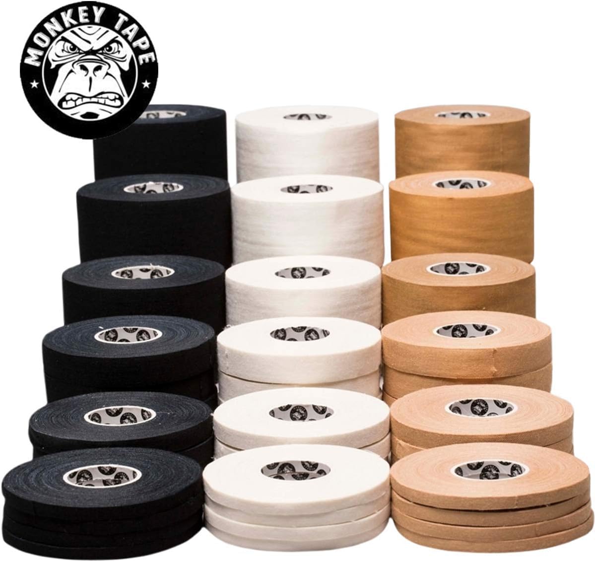 Monkey Tape Single Roll of 1.5 inch Tape, 15 Yards in Tan