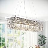 7PM Rectangle K9 Crystal Chandelier Modern