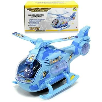 SuperToy(TM) Combat Helicopter With Music And Light