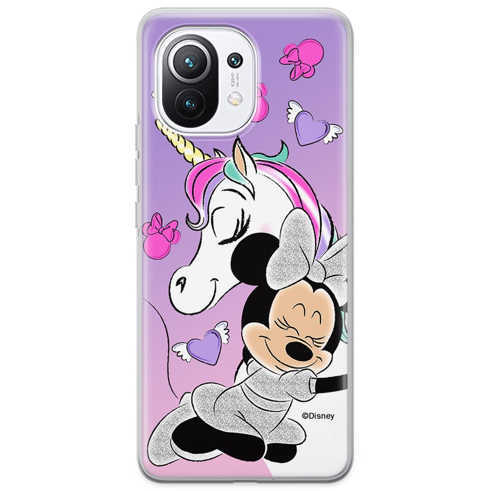 ERT GROUP mobile phone case for Xiaomi 11 original and officially Licensed Disney pattern Minnie 036 optimally adapted to the shape of the mobile phone, case made of TPU