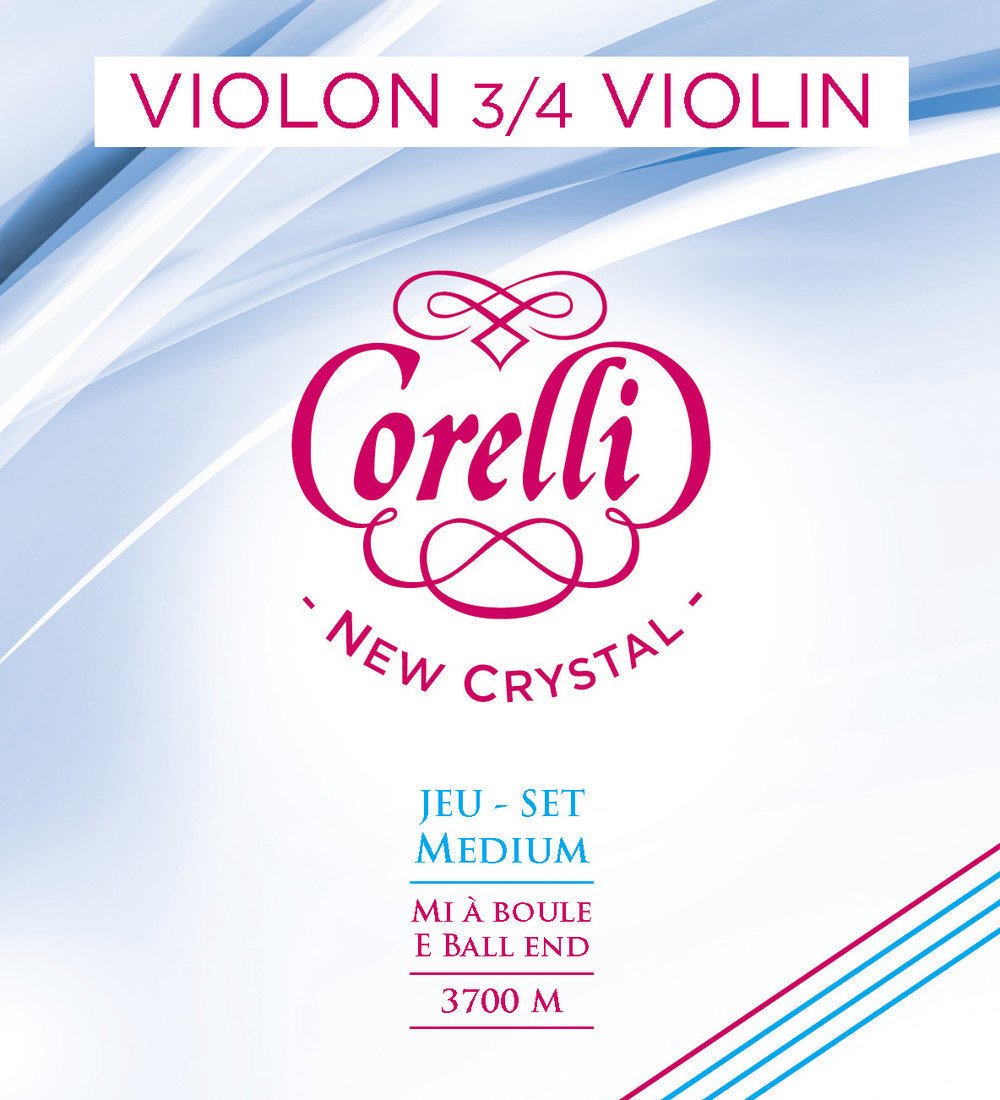 Corelli Violin strings Crystal A Stabilon-Nylon/Aluminium wound 3/4 3702M