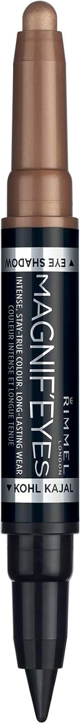 Rimmel Magnif'Eyes 2In1 Eyeshadow & Kohl Eyeliner Bold As Gold Waterproof view 1