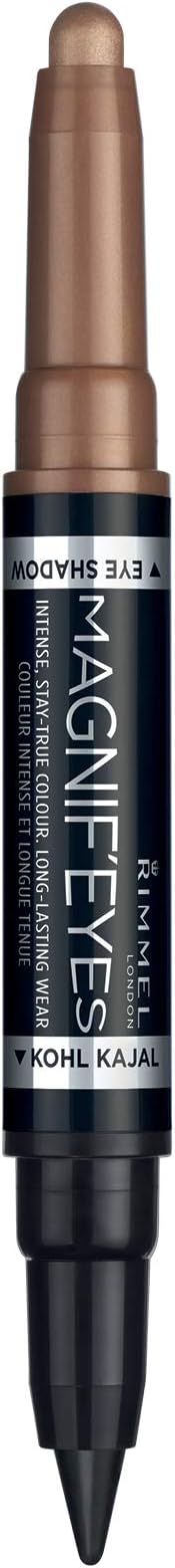 Rimmel Magnif'Eyes 2In1 Eyeshadow & Kohl Eyeliner Bold As Gold Waterproof