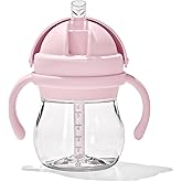 OXO Tot Transitions Straw Cup with Removable Handles - 6 oz. - Blossom