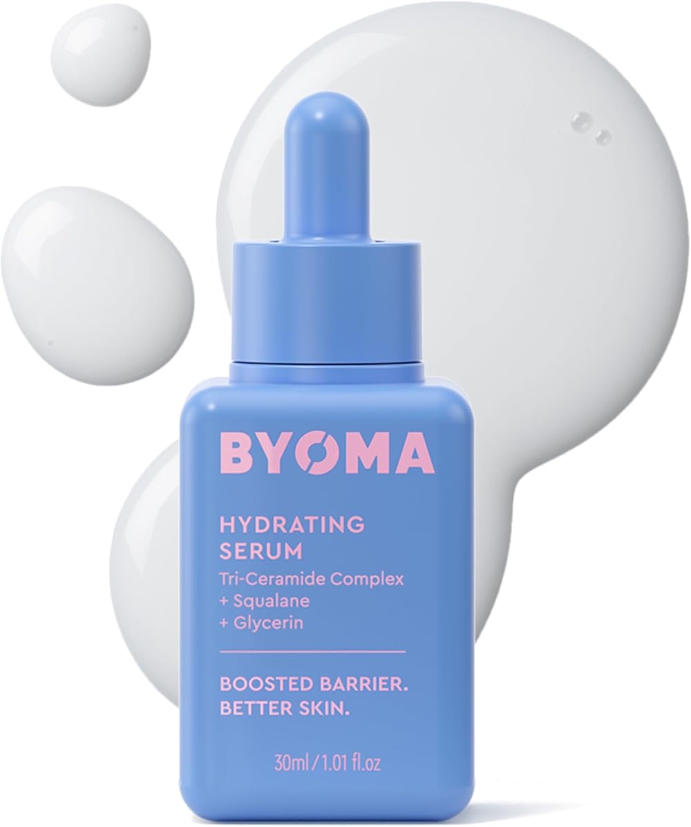 BYOMA Hydrating Serum 30ml Squalane Ceramide Moisturising Face Serum
