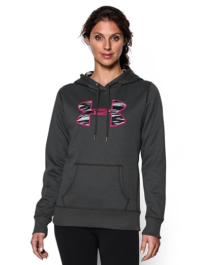 under armour carbon heather hoodie