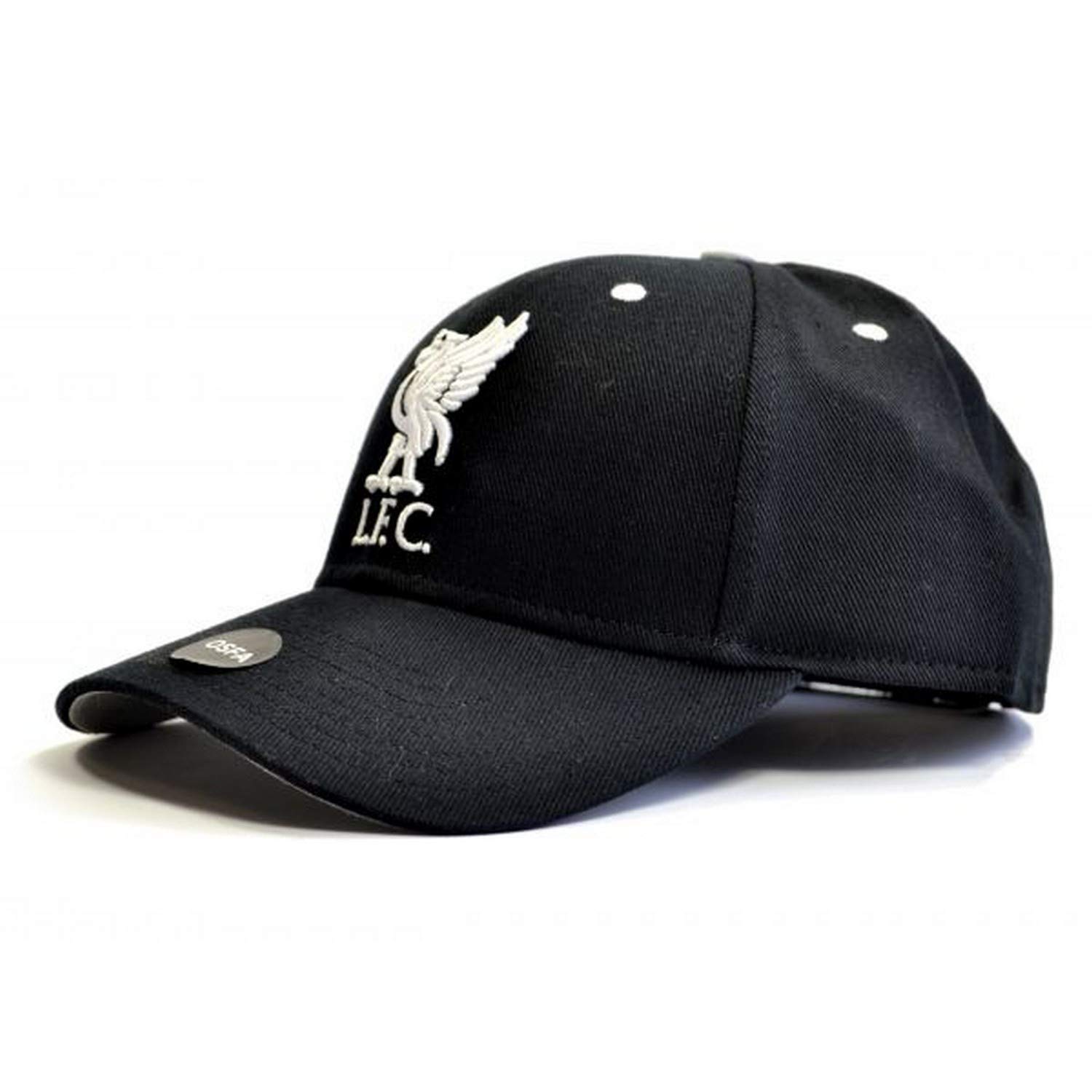 Liverpool Contrast Baseball Cap Liverbird Black Kleberg