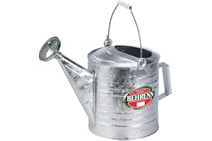 Behrens 208 2-Gallon Steel Watering Can, Silver