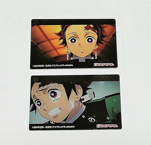 Amazon 鬼滅の刃 プリマハム デミグラスハンバーグ 無限列車編 オリジナルカード 竈門炭治郎 １ １４ アニメ 萌えグッズ 通販