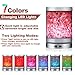 Essential Oil Diffuser Himalayan Salt Lamp Cool Mist Humidifier 3 in 1. Aigoceer Ultrasonic Aromatherapy Diffusers humidifier. 7 Colors Changing LED Night Lights, Waterless Auto Shut-off - Silvery