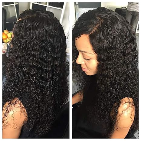 Layla Beauty Store Curly Virgin Human Hair Wigs Brazilian Remy