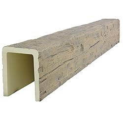 Ekena Millwork 7 1/2"W x 9 1/2"H x 96"L 3-Sided