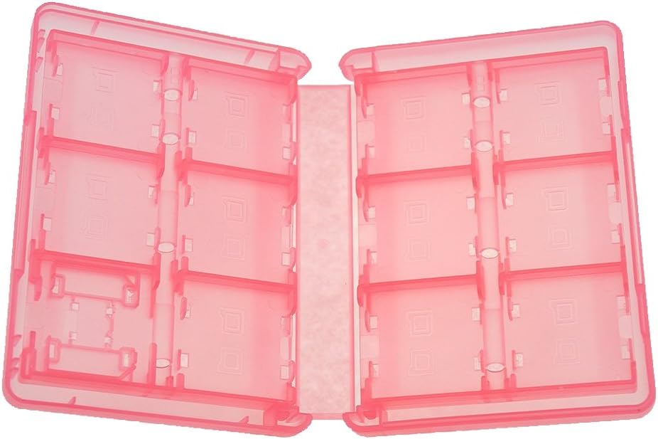 Luniquz 26 in 1 Game Card Case Holder for Nintendo New 3DS / 3DS / Dsi/Dsi XL/Dsi LL/DS/DS Lite Cartridge Box/Pink - Image 3