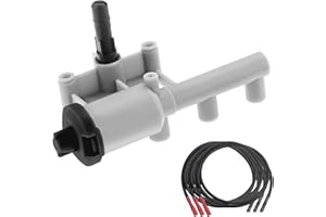 MOASKER 3 Outlet Rotary Piezo Ignitor Spark Generator Replacement Parts with 3 Wires, Piezo Ignitor Kit for Atwood, Suburban, Wedgewood, Dometic, Magic Chef Garystone 3-Burner RV Range Stove Oven