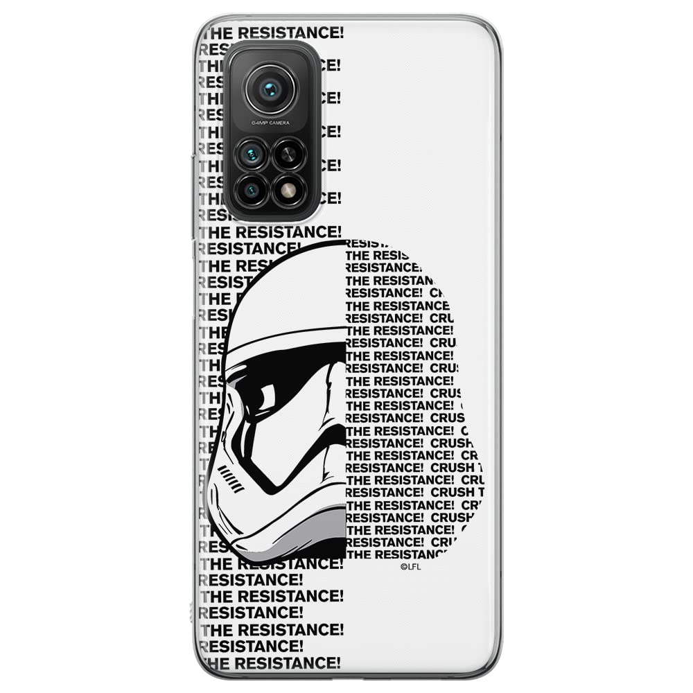 ERT GROUP mobile phone case for Xiaomi MI 10T 5G / MI 10T PRO 5G original and officially Licensed Star Wars pattern Stormtrooper 012 adapted to the shape of the mobile phone, case made of TPU