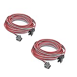 2 pcs/pack 3M 9.84ft 3 Pin JST SM Male Female Plug