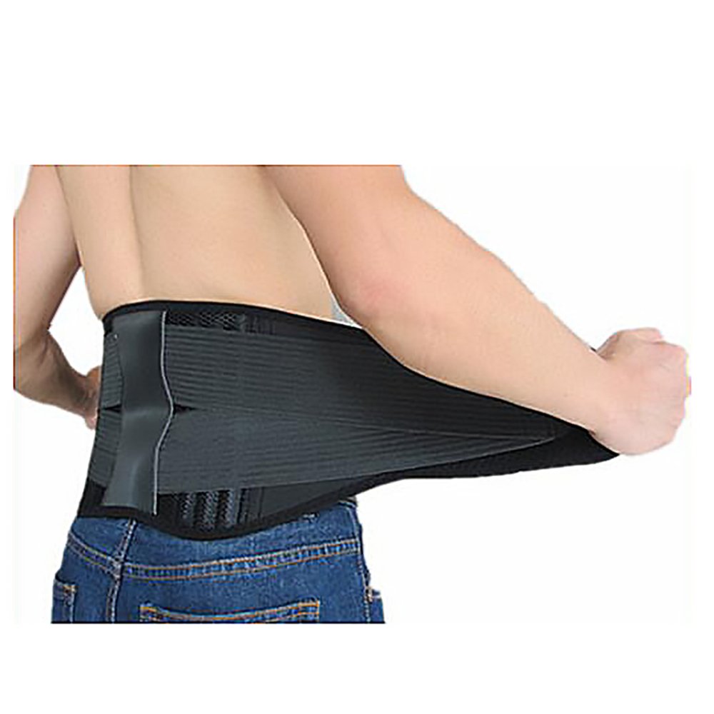 Adjustable Back Brace w/Removable Pad Support Belt for Treatment of