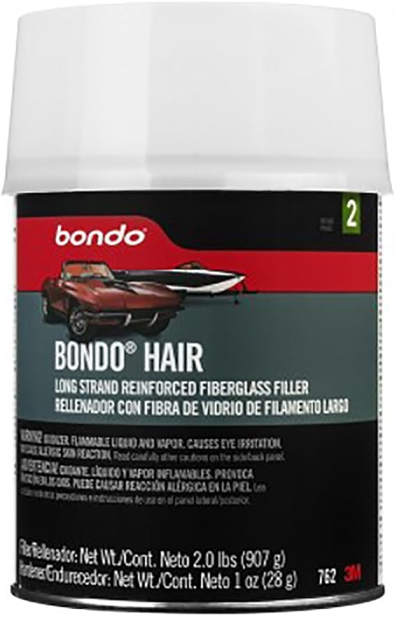 Bondo Hair Long Strand Reinforced Fiberglass Filler Stage 2 2 Lb 1 Oz