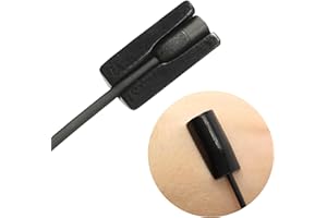 URSA STRAPS URSA MiniMount. Slim, Low-Profile and Made from Hardened Plastic. Hand-Finished for Smoothness. Includes 5x Hypoallergenic MiniMount Stickies (Black, Sennheiser MKE2)