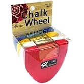 Le Summit Chalk Wheel - Blue, Red, White, Yellow Four Color Set Fabric Markers
