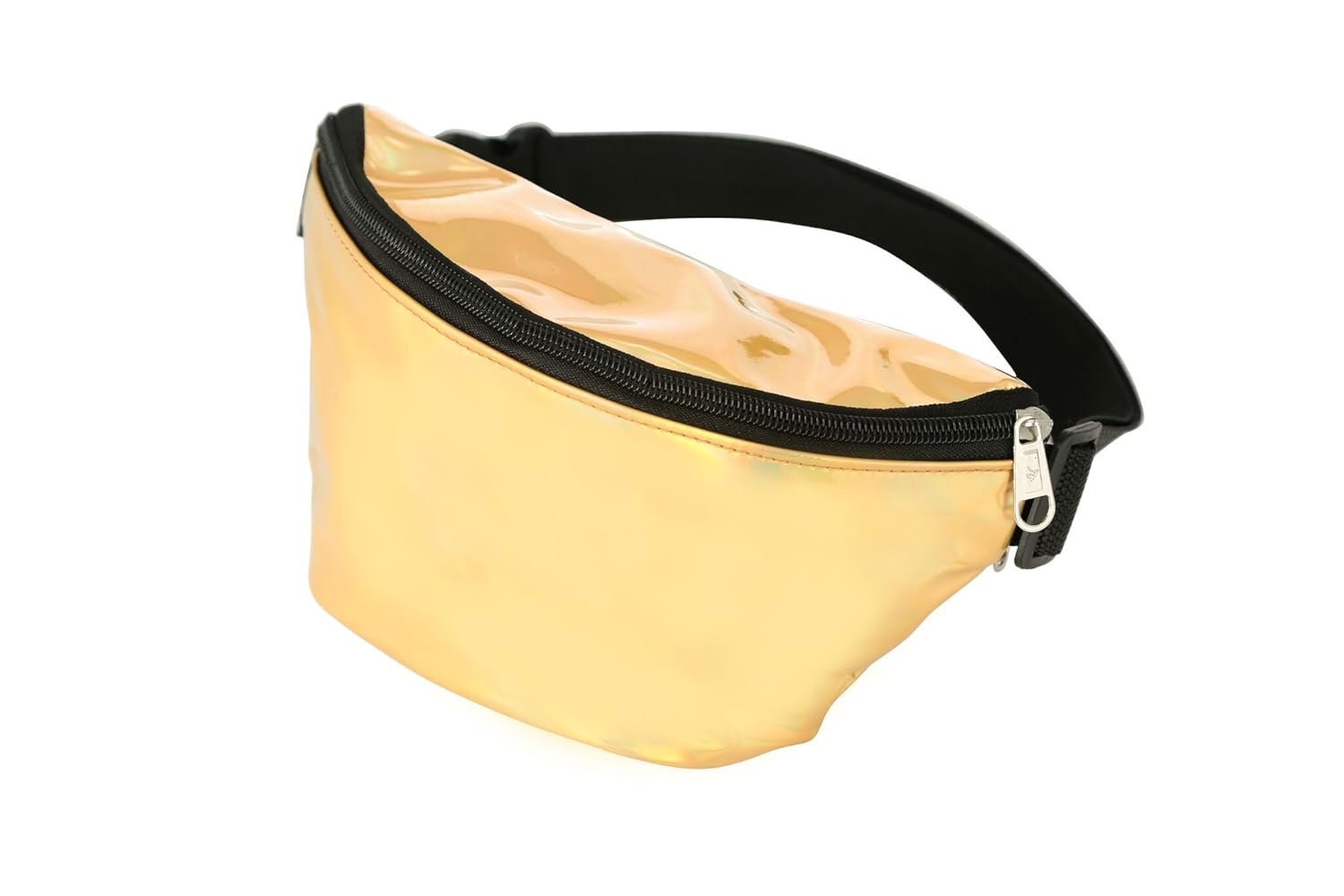 gold glitter bum bag