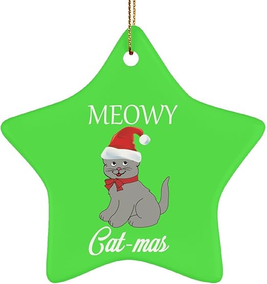 cat lovers christmas tree