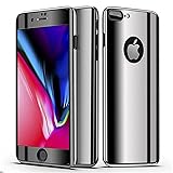 iPhone 8 Plus Case 3 in 1 PC Thin Hard Plating 360