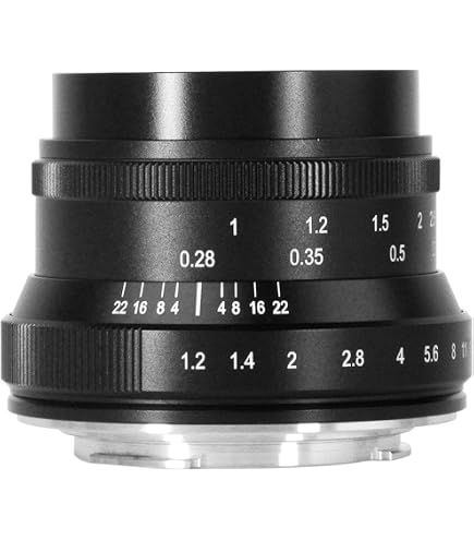 Amazon.com : 7artisans 35mm f1.2 Mark II APS-C Larger Aperture