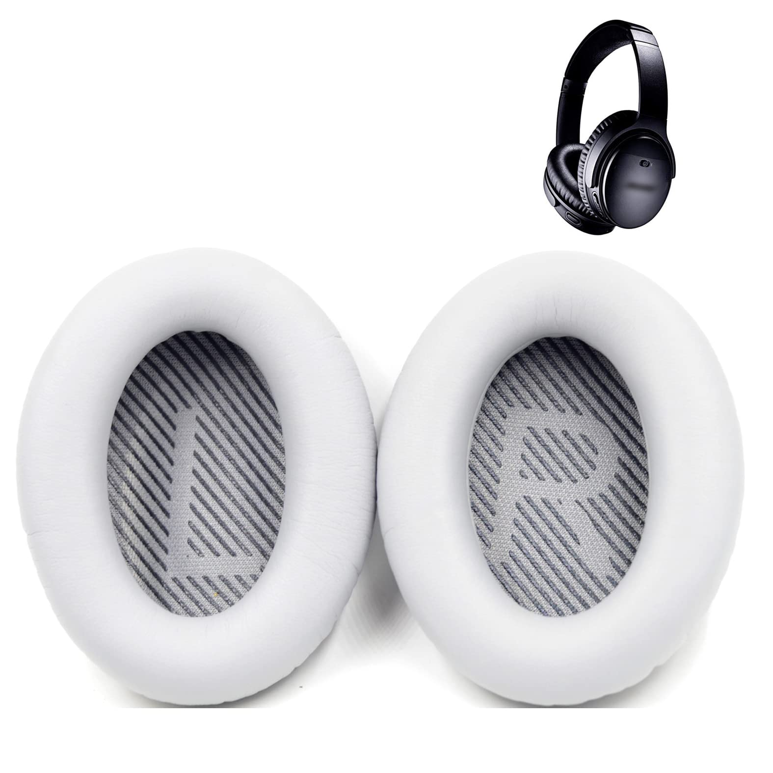 Cushions Replacement Earpads for Bose QuietComfort QC35 QC35II Earpad Headphones (grey)