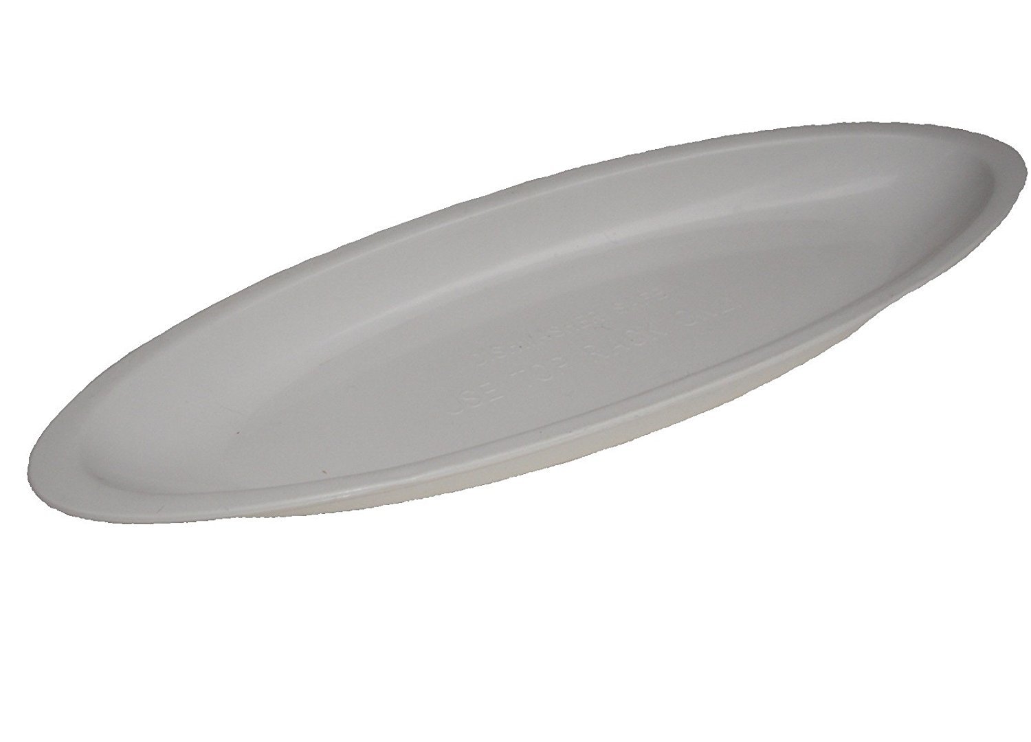 George Foreman Lean Mean Fat Reducing Grilling Machine White Drip Catch Tray 9 3/8" Long Outside