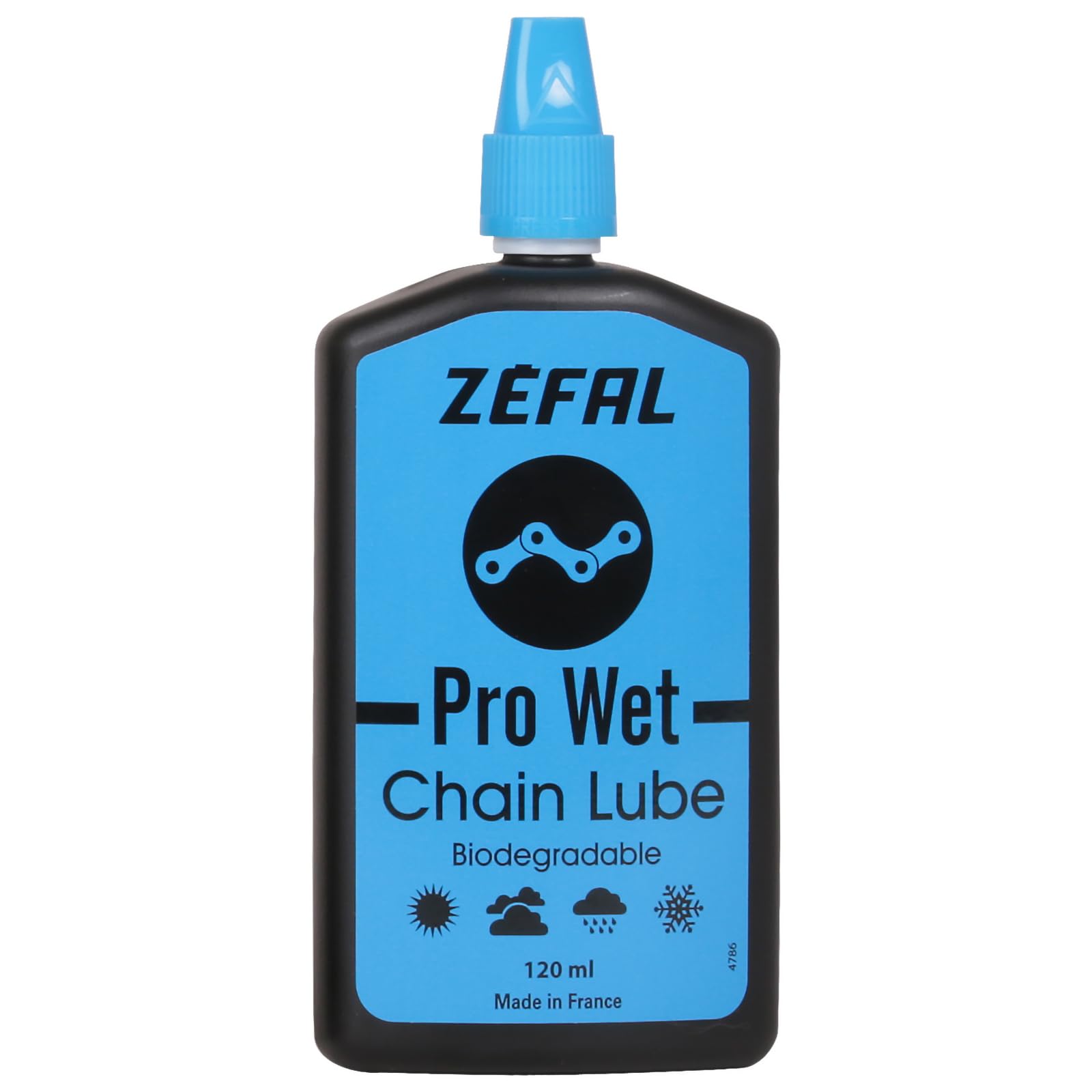 Zefal Pro Wet Chain Lube, 120ml, Black