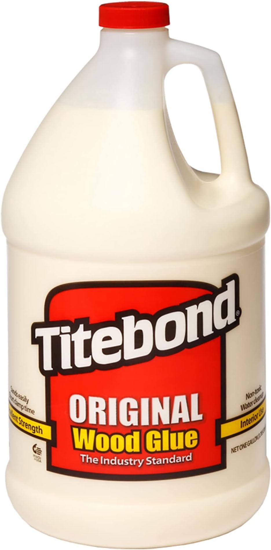 Titebond 5066 Original Wood Glue 1 Gallon Jug 3.8 L Strong Bond Fast Set