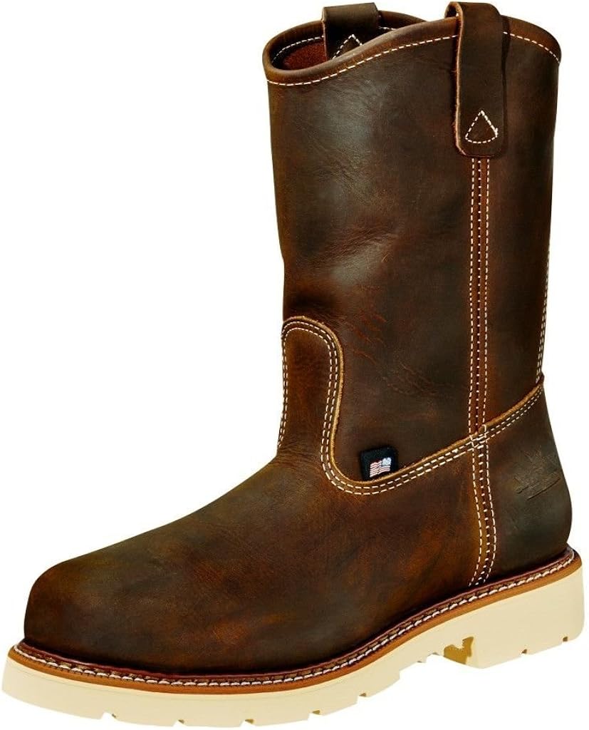 Thorogood Men's 11" Wellington NonSafety Work Boots, Brown Leather, 11