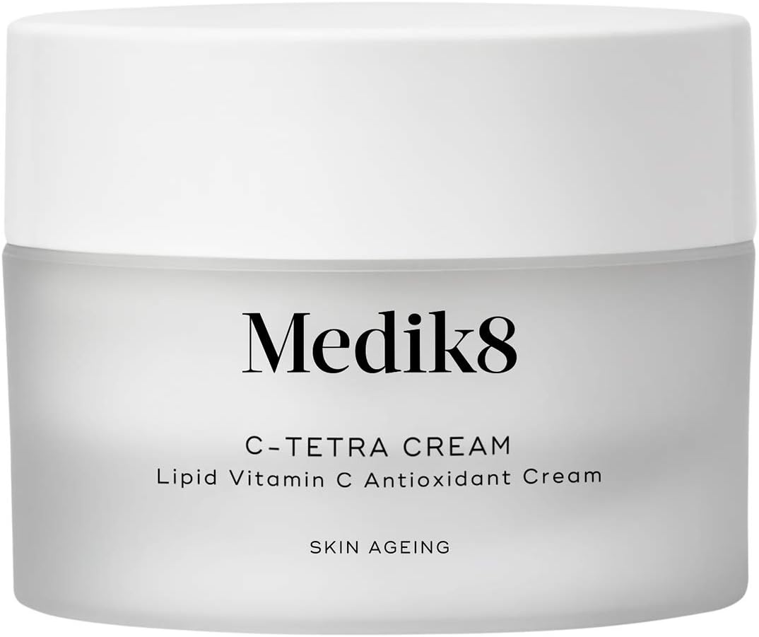 Medik8 C-Tetra Cream - Lipid Vitamin C Radiance Cream - Visibly Bright, Dewy and Energised Complexion - 50ml